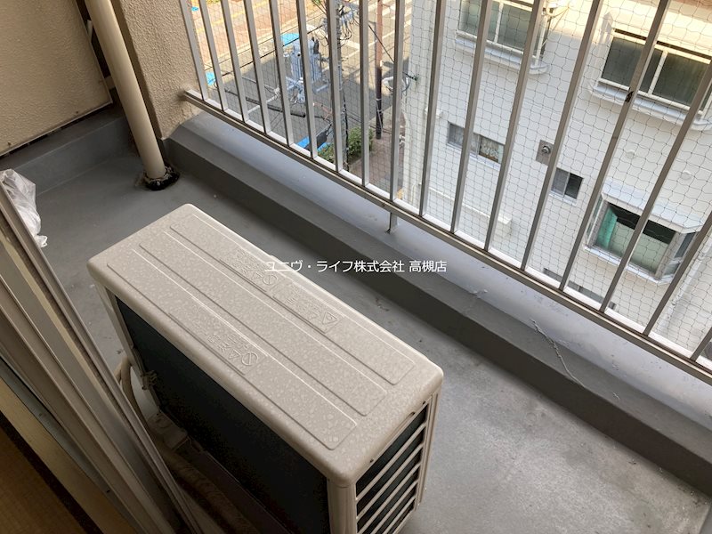 高槻第2コーポラス ベランダ