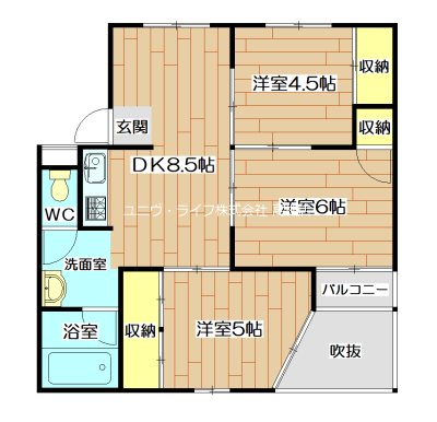 ハピネス栄町 間取り