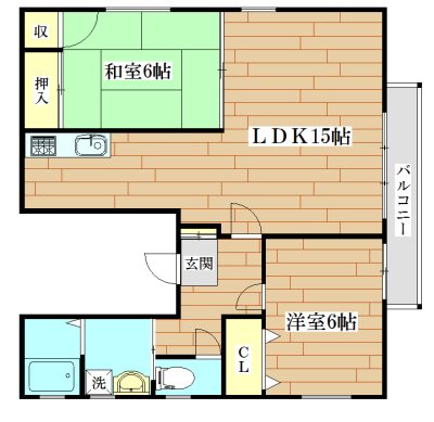 コートヤードソレイユ 101号室 間取り