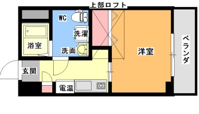 ベルデビエント千里山 間取り図