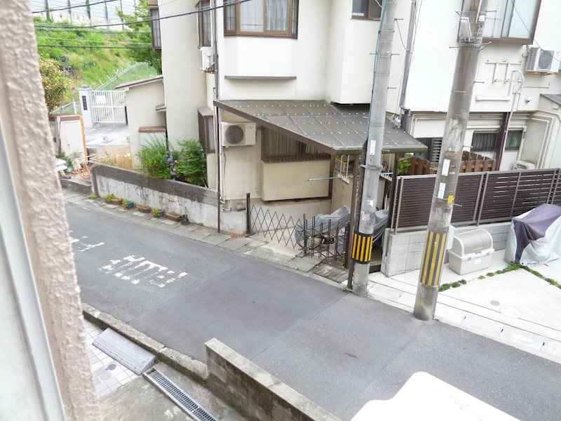 横山第2ハイツ(男子専用) ベランダ