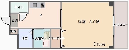 ヴィラほったⅡ 間取り