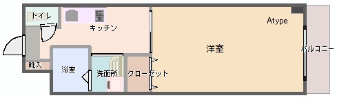 ヴィラほったⅡ 間取り