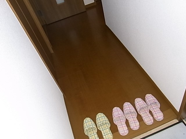 ガーデンビレッジA棟 玄関