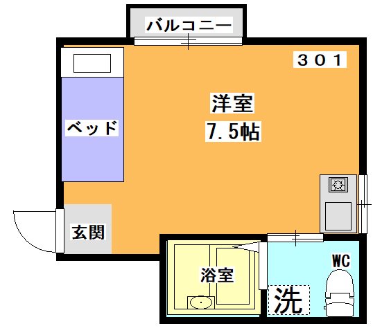 ベルハイム 間取り図