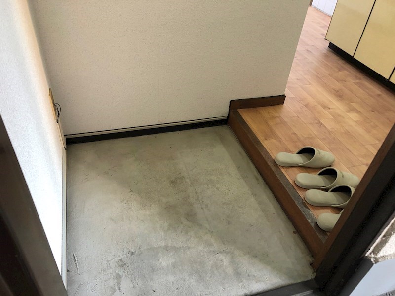 藤原マンション 玄関