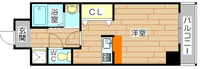 グーテンターク富田  間取り