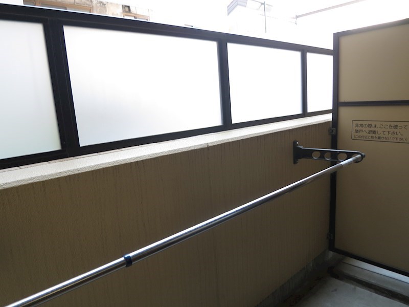 グーテンターク富田  ベランダ