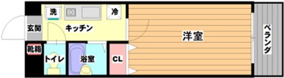 ヒルバレー阪口 間取り図