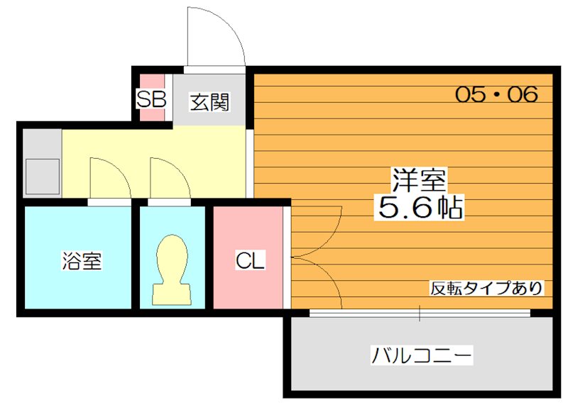 横山第1マンション 間取り