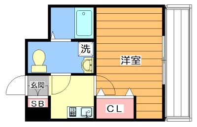 ウエストフィールドNo.5 間取り図