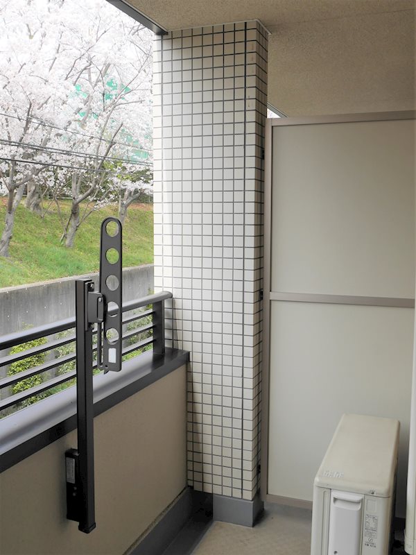 ヒルサイドハウス源 ベランダ