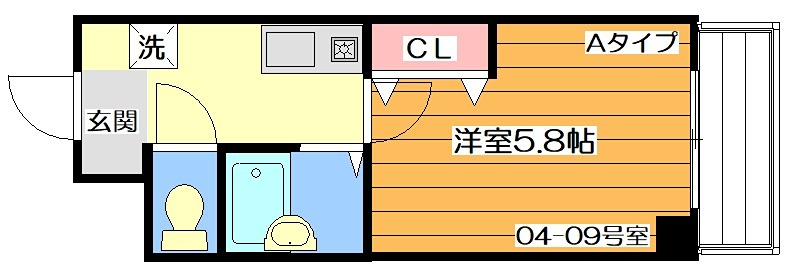 ウエストフィールドNo.4 間取り図