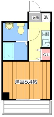 ウエストフィールドNo.6 間取り図