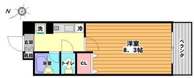 グレイス丸萬 間取り図