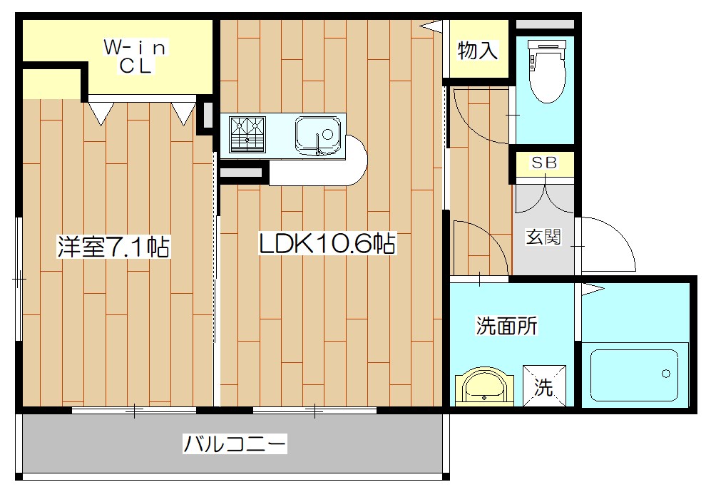 Citrine（シトリン） 間取り