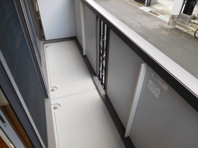 ウエストアマ ベランダ