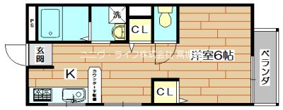 メゾン高槻 間取り図