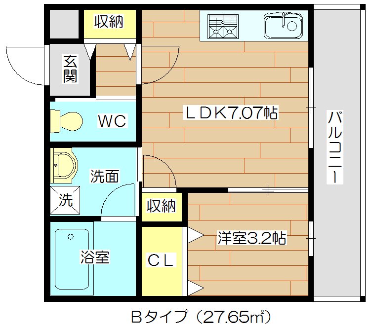 プルミエ京口 302号室 間取り