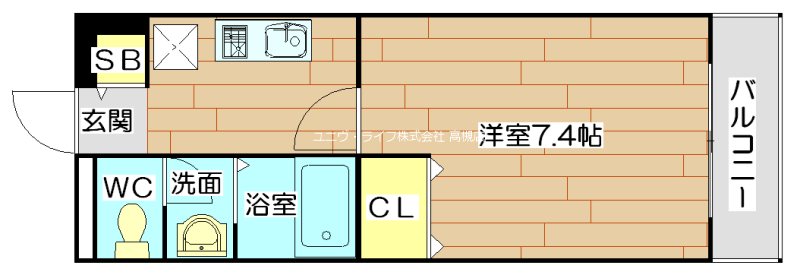 ブラオ高槻  間取り