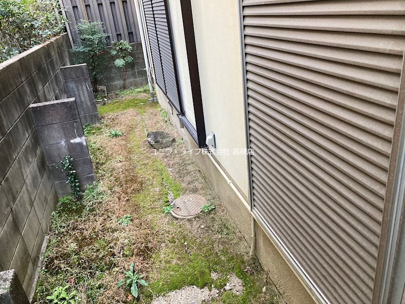 芥川町中井邸 ベランダ