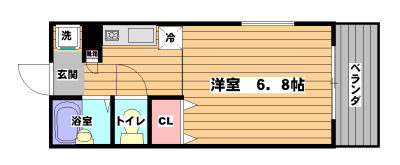 アネックス・アヅ 間取り図