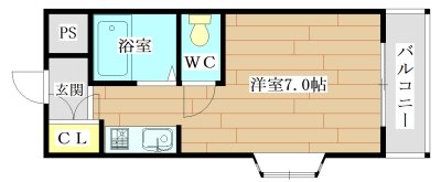 ホリデーイン安満   間取り