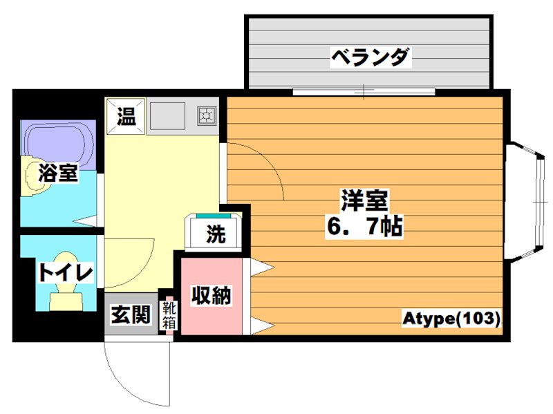 クリスタルコート 間取り