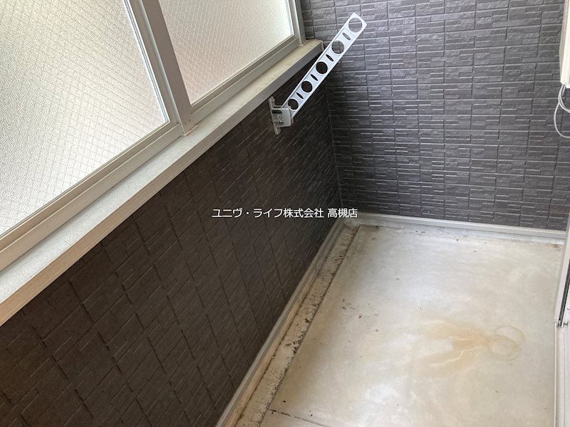 チャルテ高槻富田B棟 ベランダ