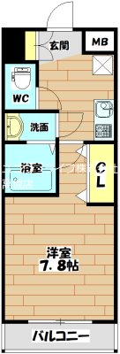 MASUno茨木 間取り図