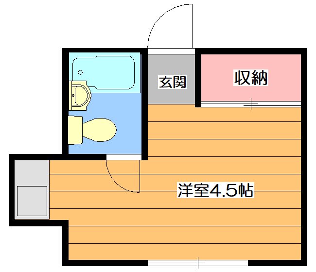 中通ハイツ 間取り