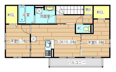 トワヴェールⅣ 間取り