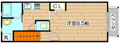 ドルフハイム清福寺 間取り