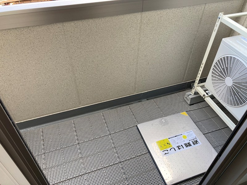 ヘーベルメゾンうらら ベランダ