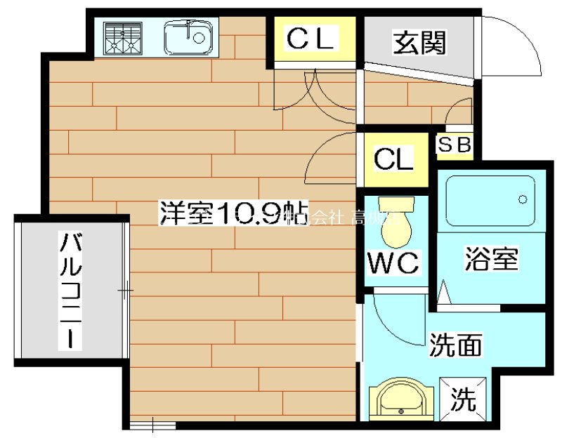 サンウッドコートⅡ 間取り