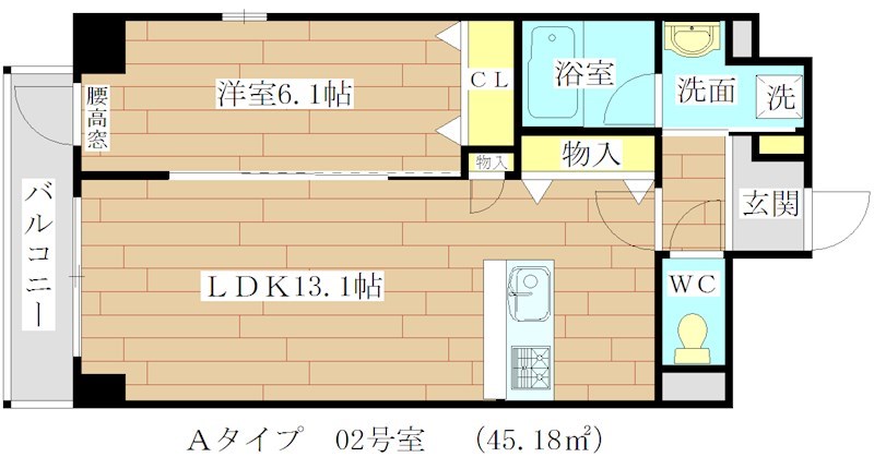 メイビスタ高槻  間取り図