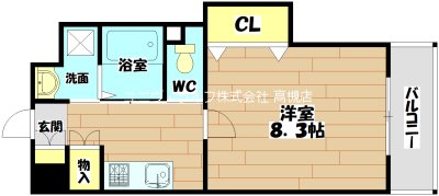 エスト茨木 間取り図