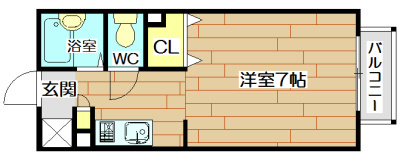 ハイツコンフォール 間取り