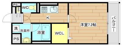 ルポゼラクール  501号室 間取り