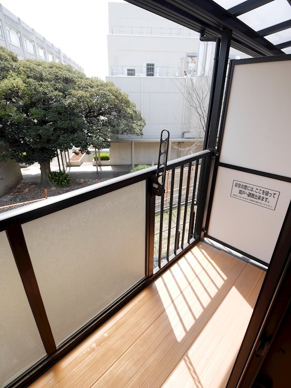 千里山サンライズ ベランダ