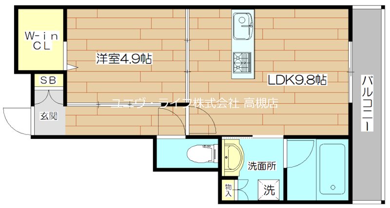 シャーメゾン浄 間取り