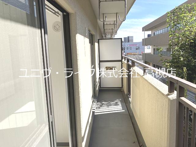 バーンフリート真上 ベランダ