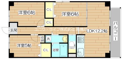 アソシアード高槻 間取り