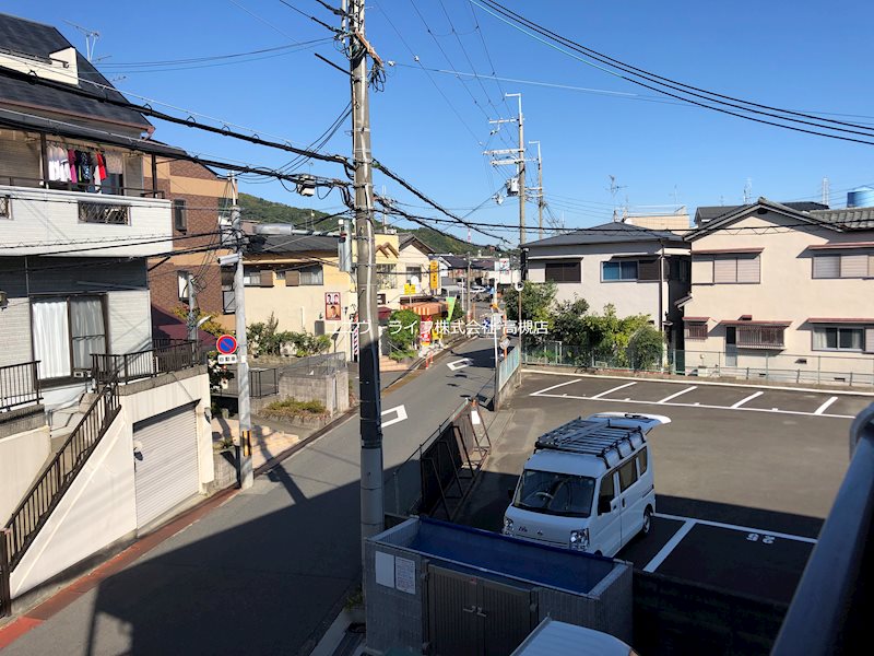 ホリデーイン安満 ベランダ