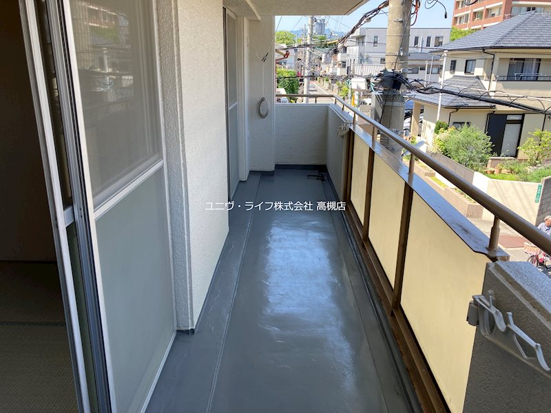 城南コーポ ベランダ