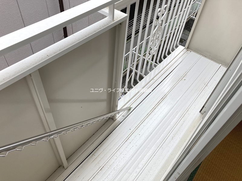 宮之川原サンハイツ ベランダ