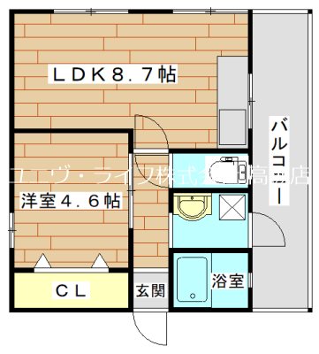 メゾン高槻  間取り