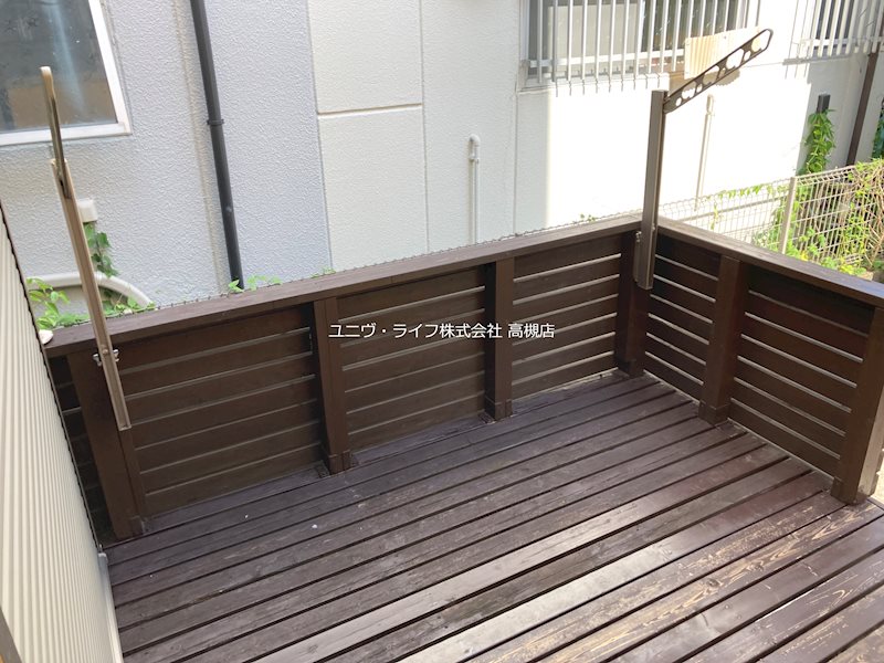 寿町ユニキューブ ベランダ