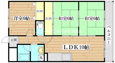 ソシアルミエール 203号室 間取り