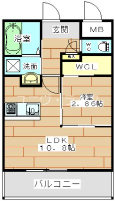 グランシェリーエ（Granche Lierre) 間取り